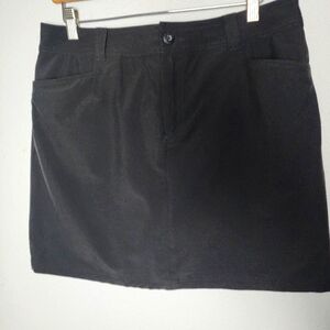 Eddie Bauer skort, black, size 12